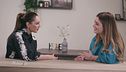 Anna Tatangelo incontra Marianna e Fabio, gli sposi