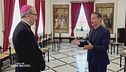 Cesare Bocci incontra il Mons. Pierbattista Pizzaballa