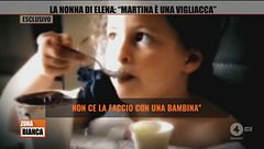 Omicidio Elena, a Zona Bianca le dichiarazioni della nonna paterna: "Martina è una vigliacca"
