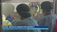 Covid, contagi in aumento per Omicron 5