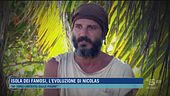Isola dei Famosi, l'evoluzione di Nicolas