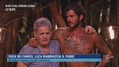 Isola dei Famosi, Luca riabbraccia il padre