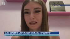 Elisa Esposito, l'influencer che parla il "corsivo"