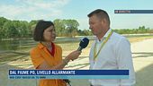 Dal fiume Po, livello allarmante