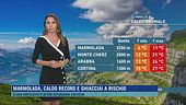 Marmolada, caldo record e ghiacciai a rischio