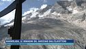Marmolada, le immagini del ghiacciaio dall'elicottero