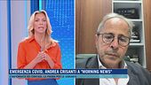 Emergenza Covid, Andrea Crisanti a "Morning News"