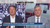 Le reazioni dei politici alle dimissioni di Draghi