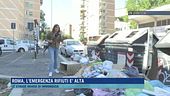 Roma, l'emergenza rifiuti è alta