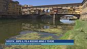 Siccità record, è allarme sul fiume Arno