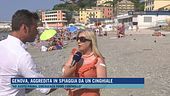 Genova, aggredita in spiaggia da un cinghiale