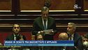 Draghi in Senato tra bacchettate e applausi