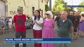Milano, poveri anziani sgomberati