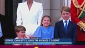 George, Charlotte e Louis tra vacanze e "lavoro"
