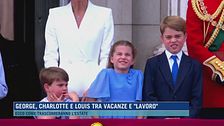 George, Charlotte e Louis tra vacanze e "lavoro"
