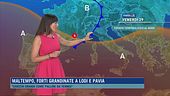 Maltempo, forti grandinate a Lodi e Pavia