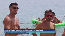 Con l'estate tornano in spiaggia i latin lover