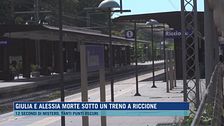 Giulia e Alessia morte sotto un treno a Riccione