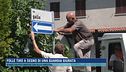 Folle tiro a segno di una guardia giurata