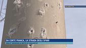 Da Corte Franca, la strada degli spari