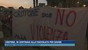 Crotone, in centinaia alla fiaccolata per Davide