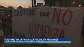 Crotone, in centinaia alla fiaccolata per Davide