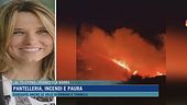 Pantelleria, incendi e paura