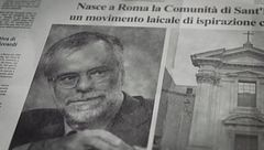 Emiliano racconta la storia della comunità di Sant'Egidio