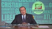 Silvio Berlusconi parla di comunicazione
