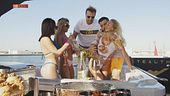 Un pomeriggio di fuoco sullo yacht