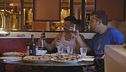 Pio e Amedeo nel ristorante di Marco Verratti