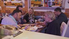 Il pranzo con Fausto Leali