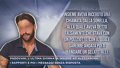 Padovani, l'ultima giornata insieme ad Alessandra