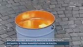 Rincari record, bollette bruciate per protesta