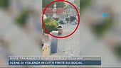 Risse tra ragazzi riprese con il cellulare
