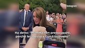 Elisabetta, Kate consolata dal figlio Louis