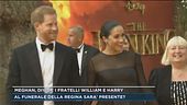 Meghan Markle divide i fratelli William e Harry: sarà presente al funerale della Regina?