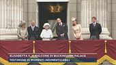 Elisabetta II, il balcone di Buckingham Palace