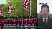 Londra, l'attesa per i funerali di Elisabetta II