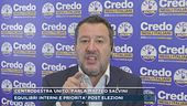 Elezioni 25 settembre, parla Matteo Salvini