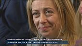 Giorgia Meloni, da militante di destra a Premier