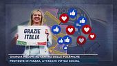 Giorgia Meloni al centro delle polemiche