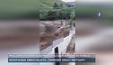 Maltempo Formia, bomba d'acqua e fiumi di fango