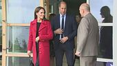 William e Kate, prima visita da principi