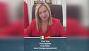 Giorgia Meloni alla kermesse di Vox in Spagna