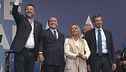 Il giorno di Giorgia, delegazione unita da Mattarella