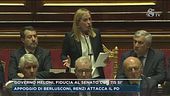 Governo Meloni, fiducia al Senato con 115 sì