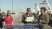 Parco eolico al largo del canale di Sicilia, la protesta dei pescatori