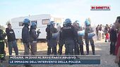 Rave a Modena, iniziano le operazioni per lo sgombero