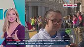 La campionessa Chiara Vingione alla Corsa dei Santi
